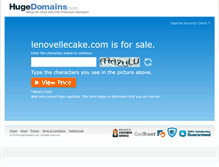 Tablet Screenshot of lenovellecake.com
